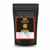 Golden Tips Saffron Cardamom Tea - 50gm, 1.7 Ounce | Exotic Robust CTC Chai - Kesar Elaichi Chai | Caffeine Free, Artificial Flavor Free